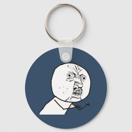 Y U NO SLEUTELHANGER (Voorkant)