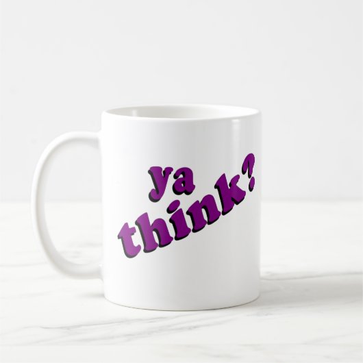 Ya pensent la tasse (Gauche)