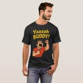 Yaaaah Buddy Power Burst T-shirt (Voorkant volledig)