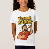 Yaaaah Buddy Power Burst T-shirt (Voorkant)