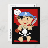 Yaar ! C'EST UN GARÇON ! Carte postale (Devant / Derrière)