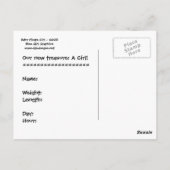 Yaarr ! Une Fille, c'EST ÇA ! Carte postale (Dos)