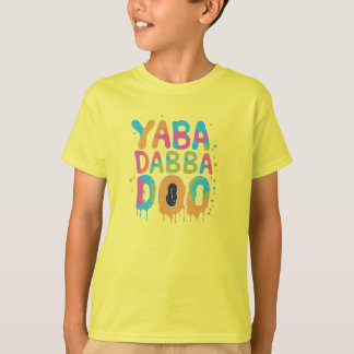 Yabba Dabba Doo! Multicolour Explosion T-shirt