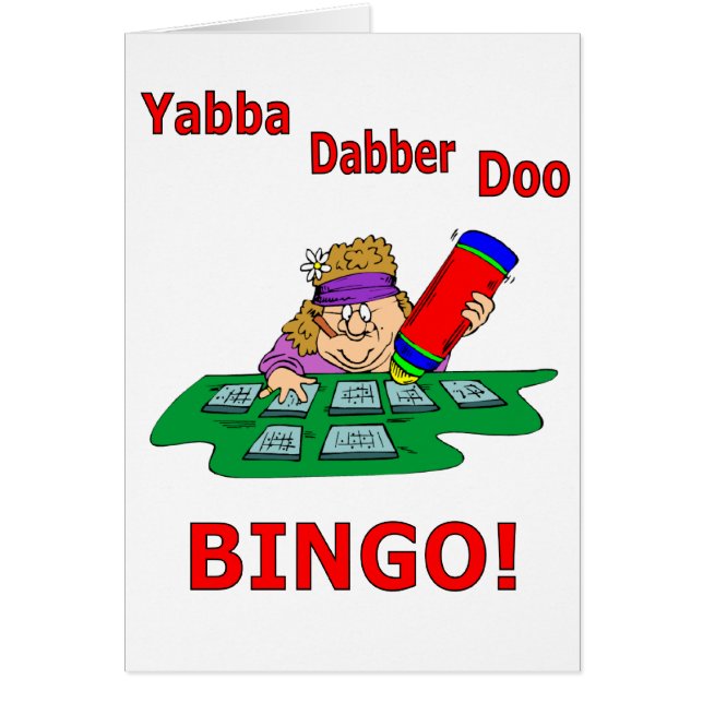 Yabba Dabber Doo - BINGO (Devant)