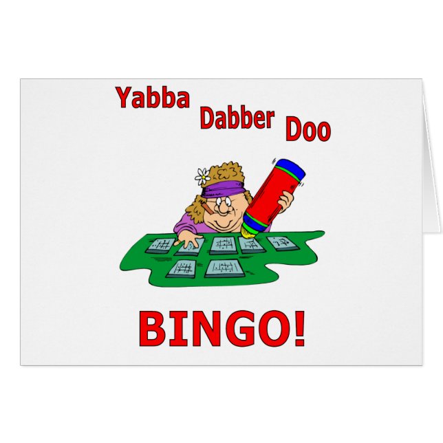 Yabba Dabber Doo - BINGO (Voorkant Horizontaal)