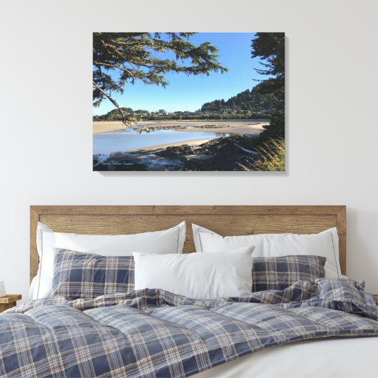Yachats, Oregon Canvas Afdruk (Insitu (Slaapkamer))