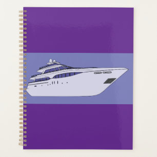 Yacht à moteur de luxe Superyacht blanc moderne