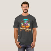 Yacht Forever 70s 80s retro T-shirt (Voorkant volledig)