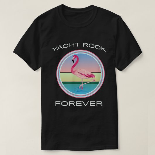 Yacht Rock Forever T-shirt (Design voorkant)