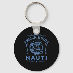 Yacht Rock Party Nauti Motorboot Captain Love Mot Sleutelhanger