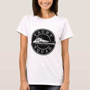 YACHT SQUAD Logo 2-01-1 T-shirt