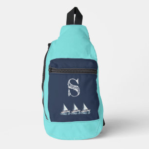 Yachting-thema Sling Bag
