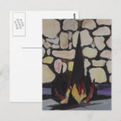 Yad Vashem Briefkaart (Voorkant / Achterkant)