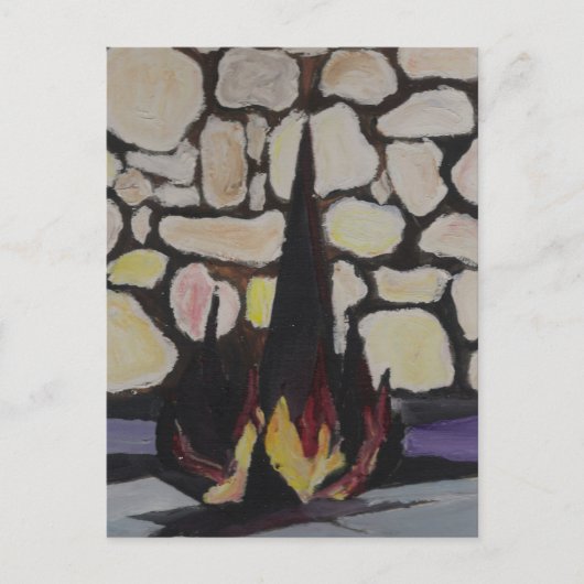Yad Vashem Briefkaart (Voorkant)