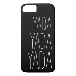 Yada Whimsical Typography iPhone 8/7 Hoesje