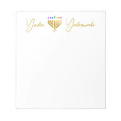 Yada Yahowah Notepad  Notitieblok (Voorkant)