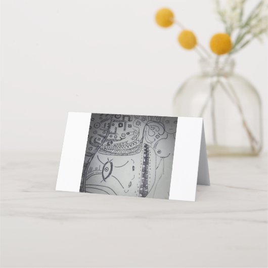 Yaei Cubicism Style Klantenkaartje (Voorkant)