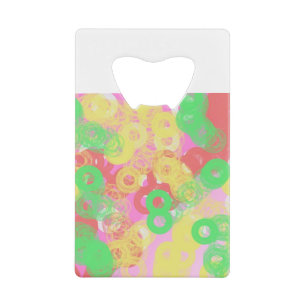 yaei snoep ontwerp zo fantastisch kredietkaart flessenopener