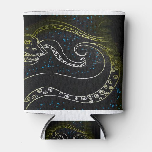 yaei Sweet escape abstracte kunst Blikjeskoeler (Voorkant)