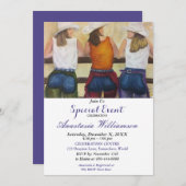 YAHOO WESTERS FEest UITNODIGING (Voorkant / Achterkant)