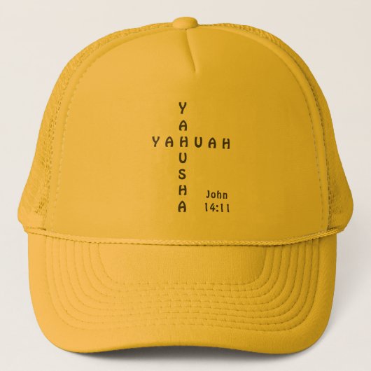 Yahuah Yahusha pet (Voorkant)