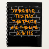 Yahusha is de weg van waarheid en leven planner (Voorkant)