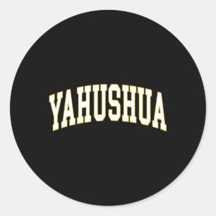 Yahushua Yahshua Ronde Sticker