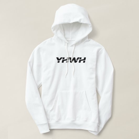 Yahweh Black Hoodie (Design voorkant)