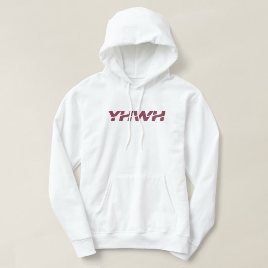 Yahweh Cordovan Sweat - shirt à capuche (Design devant)