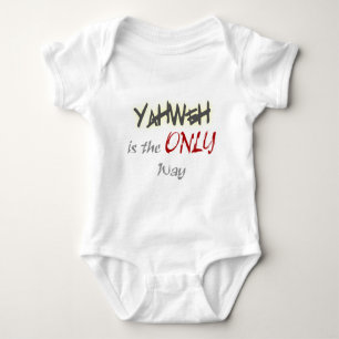 YahWeh de ENIGE weg naar religie Romper