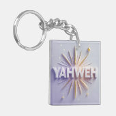 Yahweh Emblem Sleutelhanger – Ai design (Voorkant Links)