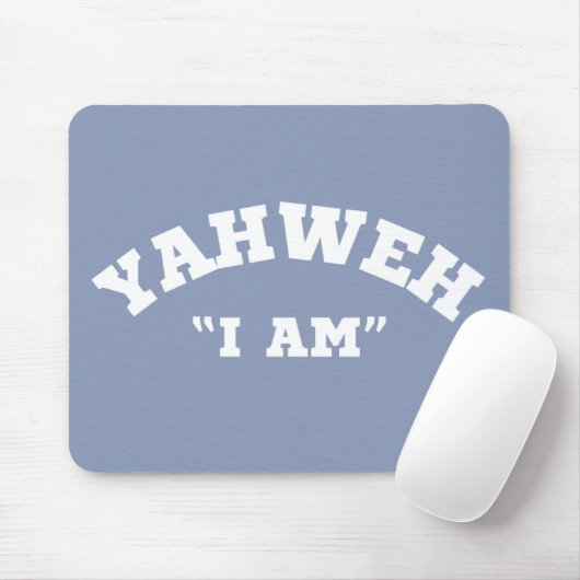 Yahweh Mousepad Muismat (Met muis)