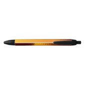 Yaie abstracte kunst mooi design zwarte inkt pen (Achterkant)