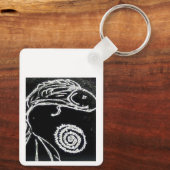 yaie betta sleutelhanger (Achterkant)