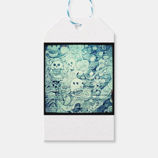 yaie denkbeeldige denker cadeaulabel (Voorkant)