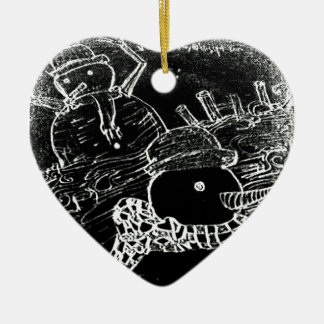 yaie snow guardian keramisch ornament