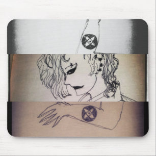 yaie symbool om deze wereld te veranderen manga an muismat