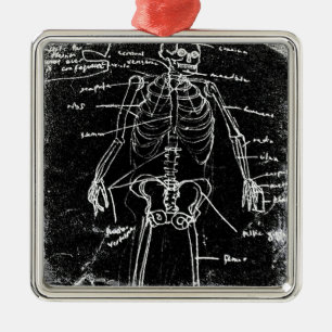 yaie tokyo human skeleton anatomy metalen ornament