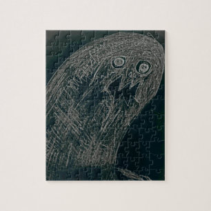 yaie worm tekening en je ziel worden donker legpuzzel