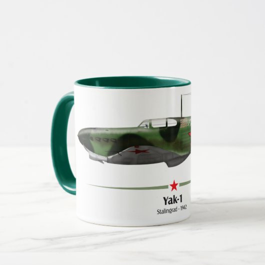 Yak-1 - Batalha de Staligrado - 1942 Mok (Voorkant links)