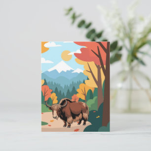 Yak Ansichtkaart Briefkaart