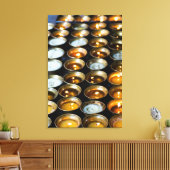 Yak Butter Candles Canvas Afdruk (Insitu (Woonkamer))