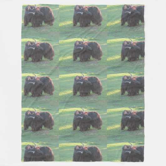 Yak Fleece Deken (Voorkant)
