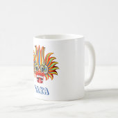 Yaka (diable du Sri Lanka) design Café Mug (Devant droit)