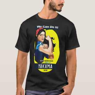 Yakama stam indiaanse indiaanse vrouw nooit un t-shirt