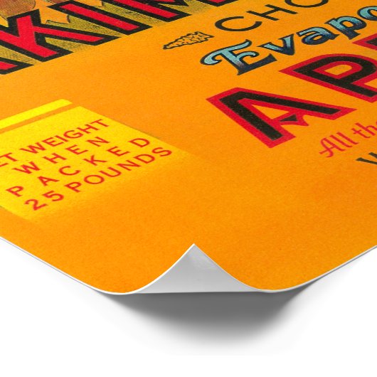 Yakima Chief Apple Label - Yakima, WA Poster (Hoek)
