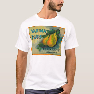 Yakima Pears Crate LabelToppenish, WA T-shirt