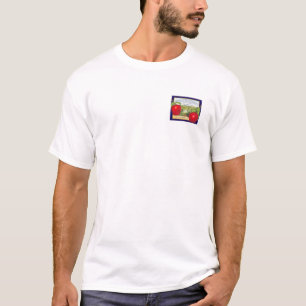 Yakima Valley Apples - etiket op fruitkratten T-shirt