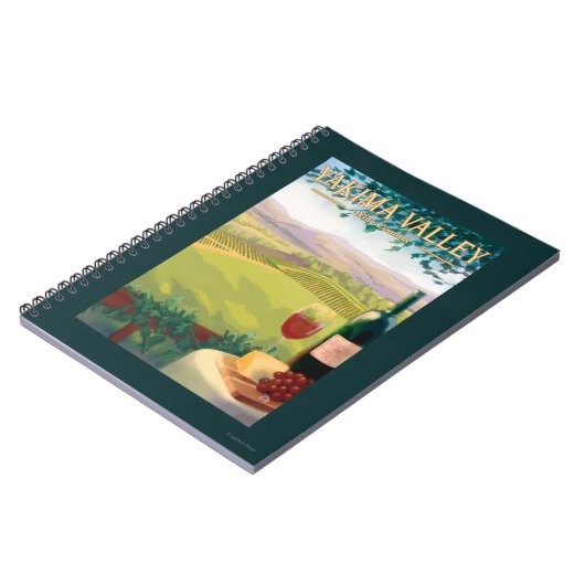 Yakima Valley, WashingtonWine Country Notitieboek (Linkerzijde)