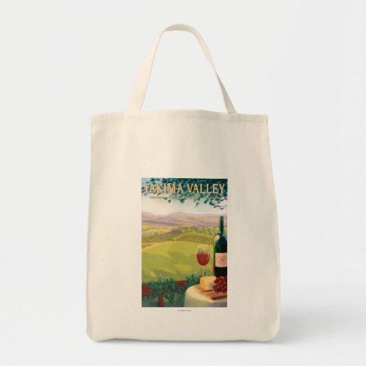 Yakima Valley, WashingtonWine Country Tote Bag (Voorkant)